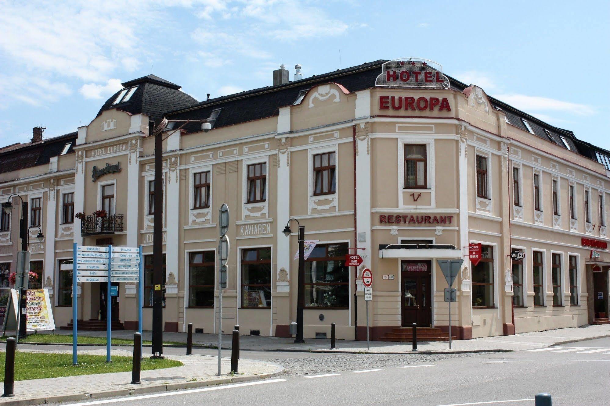 Hotel Europa Liptovský Mikuláš Exterior foto